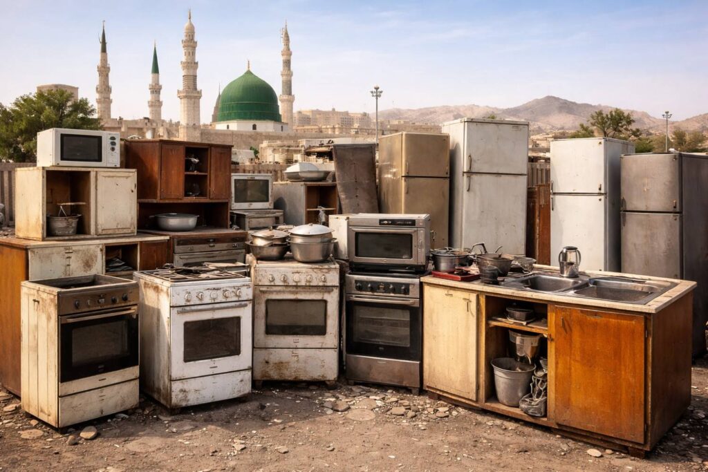 شراء أثاث المطبخ المستعمل